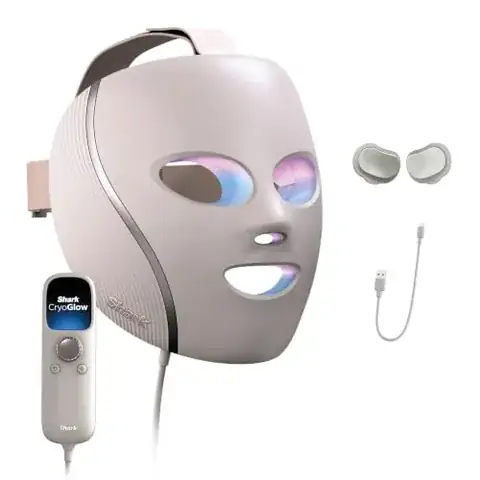 Shark CryoGlow LED Face Mask Red Light Therapy