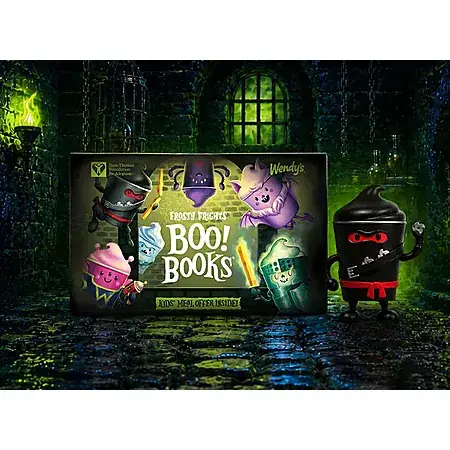 Wendy's Boo Books w/ 5x Jr. Frosty Treats & Wendy's Kids Meal Coupon w/ Purchase