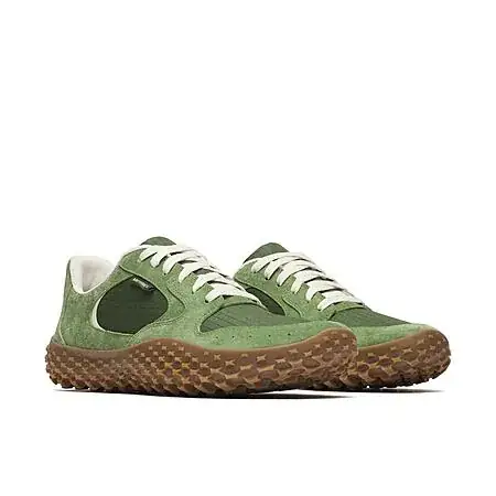 Men's Merrell Wrapt Waterproof Suede Leather Barefoot Shoes (Dark Ivy or Dusk)
