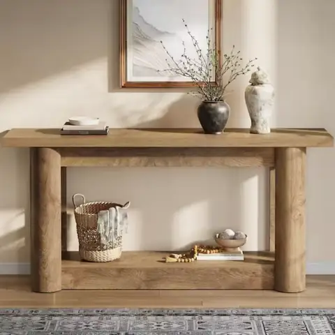 Tribesigns Way to Origin Benjamin 63" Console Table
