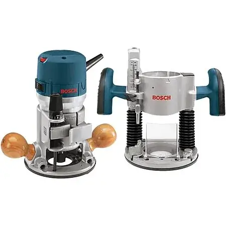 Bosch 12-Amp 2-1/4 HP Plunge & Fixed Base Corded Router Kit