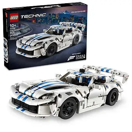 805-Pc LEGO Technic Dodge Viper GTS-R Sports Car Building Set