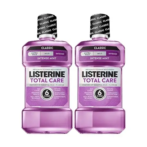 Listerine Total Care Anticavity Fluoride Mouthwash 2-Pack 33.8-Oz