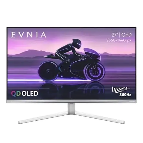 Philips Evnia 27" QD OLED QHD 360Hz Gaming Monitor (450 nits)