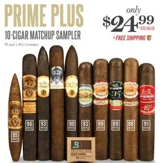 Prime Plus 10-Cigar Matchup Sampler