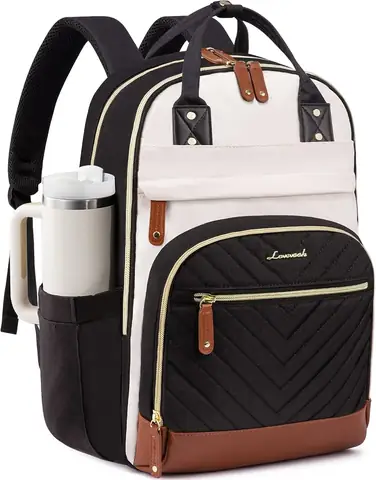 Laptop Backpack with Tumbler Holder