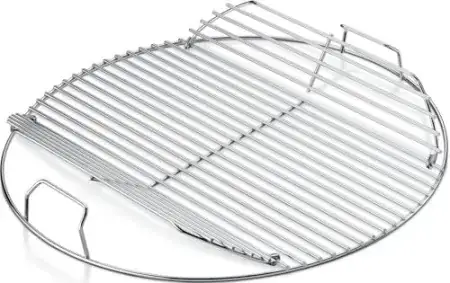 Weber Heavy-Duty Hinged Replacement Cooking Grate for 22" Kettle Charcoal Grill